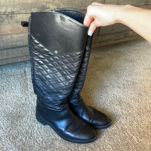 Tory Burch Shoes - Tory Burch Women's Black Claremont Tall Boot